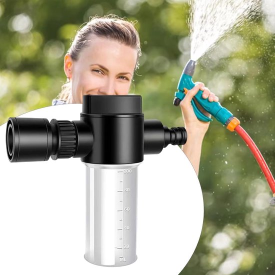 Schuimkanon Tuinslang - Sproeikop Precisie - Tuin Bemesting - Gelijkmatige Verdeling - 100 ml - Transparant — afbeelding 4