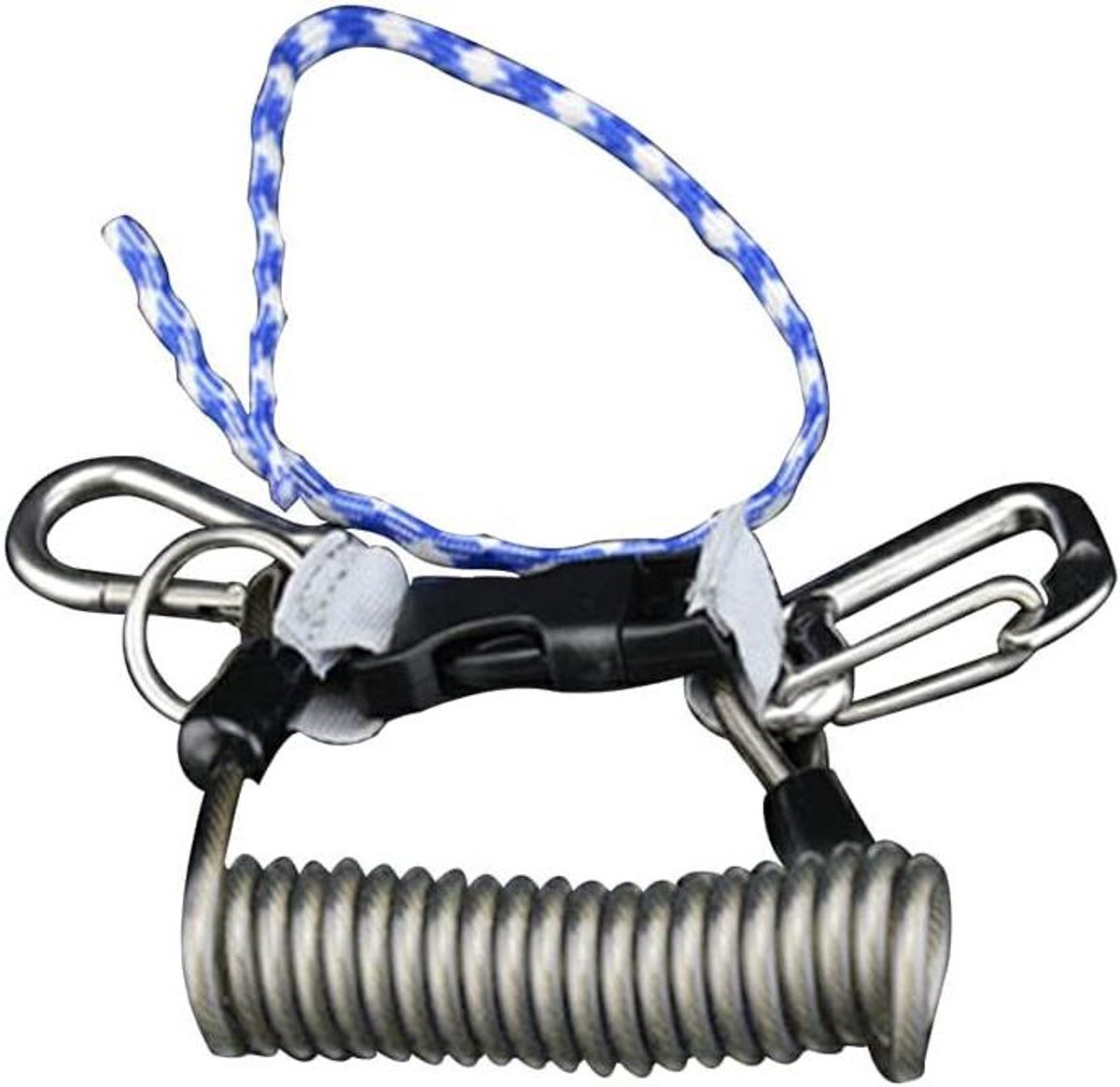 Duikveertouw - Camera Lanyard - Camera Beveiligen - Roestvrijstalen Kern - 77 Gram - Bruin