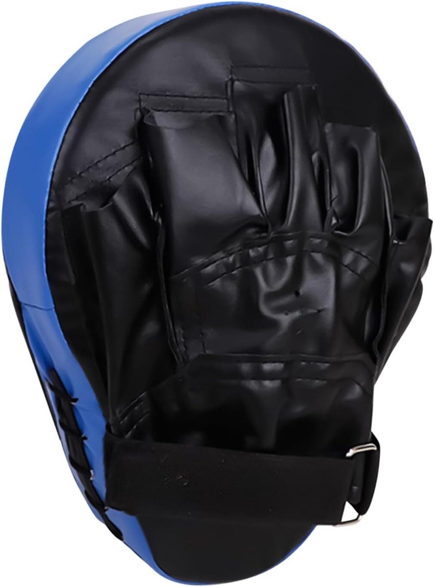 Bokshandschoenen Stootkussens - Kickbokshandschoenen Pads - Vechtsport Training - Schokabsorberende Constructie - 25x19x4.5 cm - Blauw