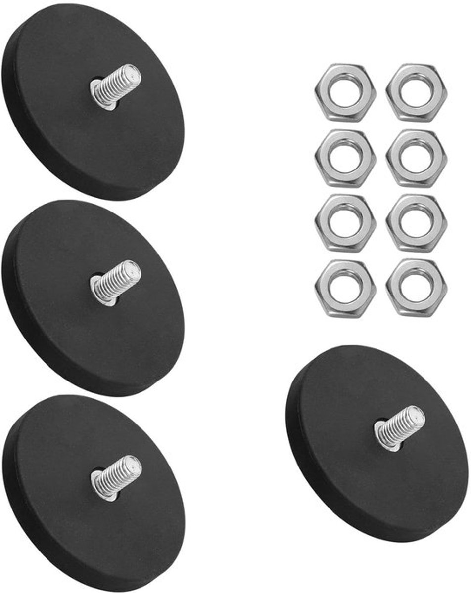 Magnetische Bevestiging voor Kalender 15 inch - Rubberen Magnetische Houder - Krasbestendig - Koelkastmontageset voor Thuis en Kantoor - Draagt tot 80kg