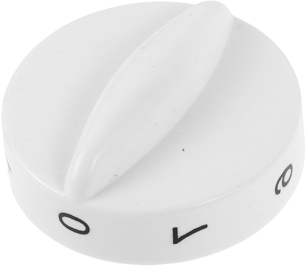 Koelkast Thermostaatknop - Draaiaanpassing Vriezer - Temperatuurregeling Optimaliseren - Eenvoudige Installatie - 4 cm - Wit