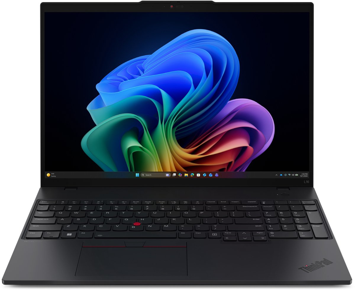 Lenovo ThinkPad L16 Gen 3 (Intel) Copilot+ PC Intel Core Ultra 7 355 Laptop 40,6 cm (16") WUXGA 16 GB DDR5-SDRAM 512 GB SSD Wi-Fi 7 (802.11be) Windows 11 Pro Engels Zwart