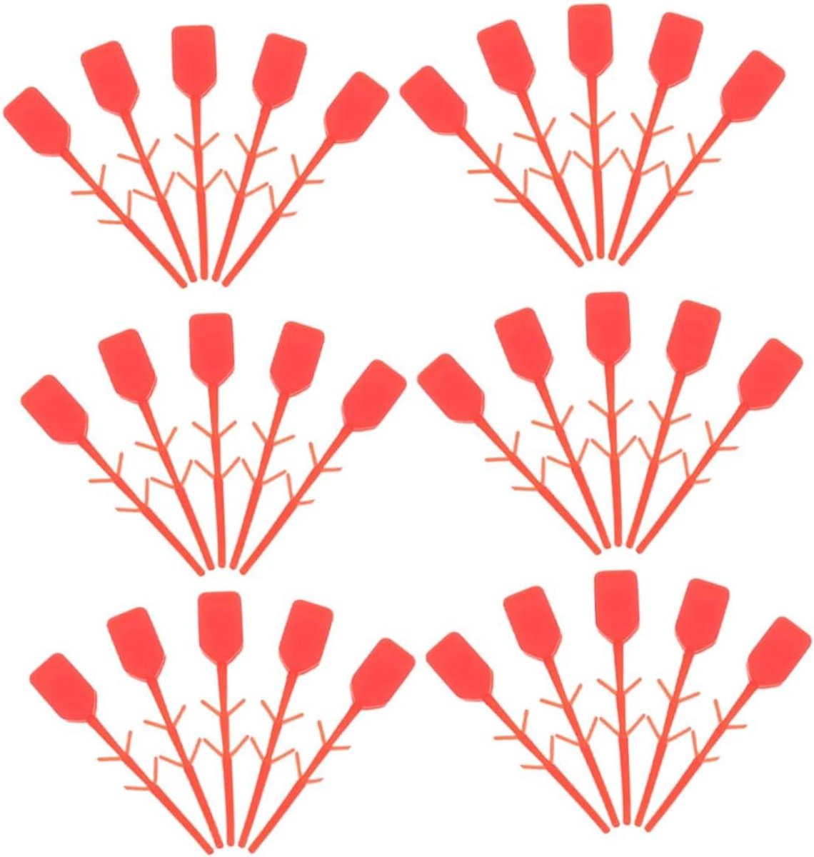 Brandblusser Zegels - Sabotagezegels Trekpennen - Brandveiligheid Controleren - Opvallende Kleur - 300 Stuks - Rood