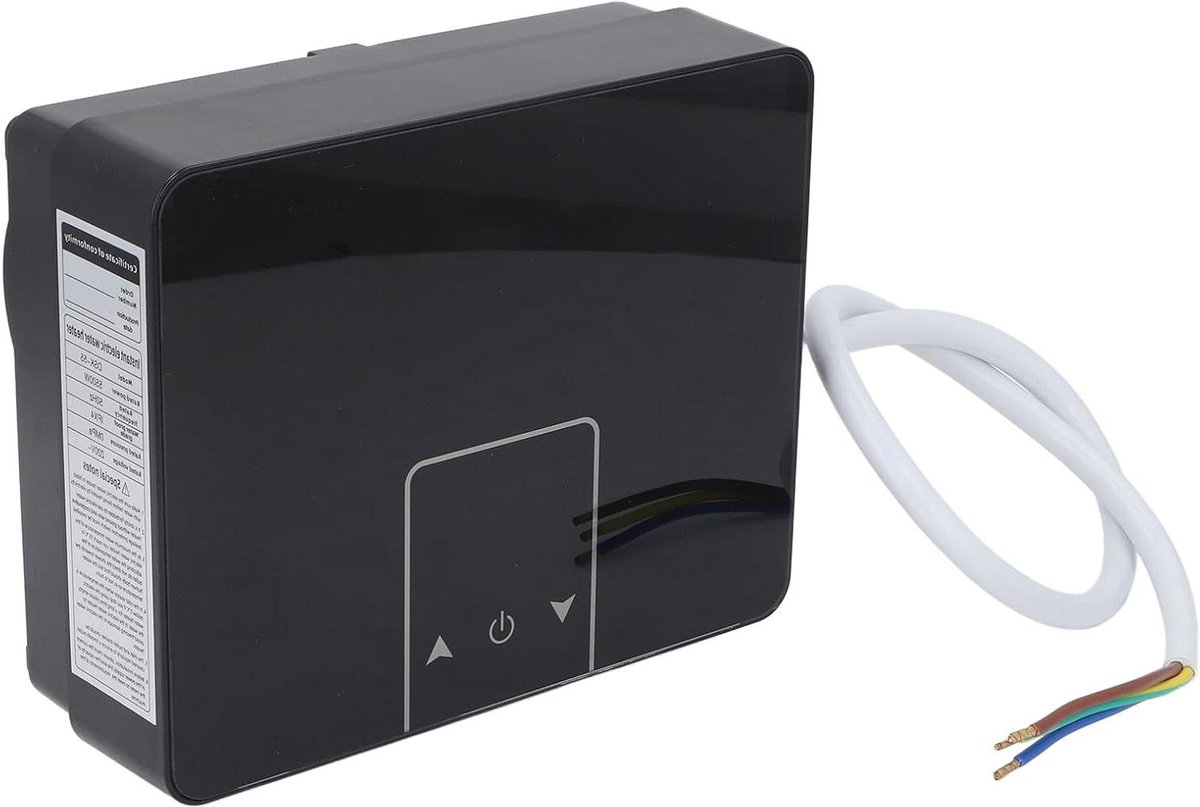 Doorstroomverwarmer - Elektrische Boiler - Direct Warm Water - Snelle Verwarming - 55 kW - Wit
