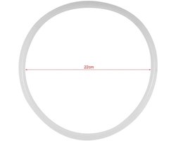 - Universele Siliconen Afdichtingsring - Vervangingsring voor Snelkookpan - Duurzaam en Veilig - 22CM Diameter - Ideaal voor InstaPot Acces..