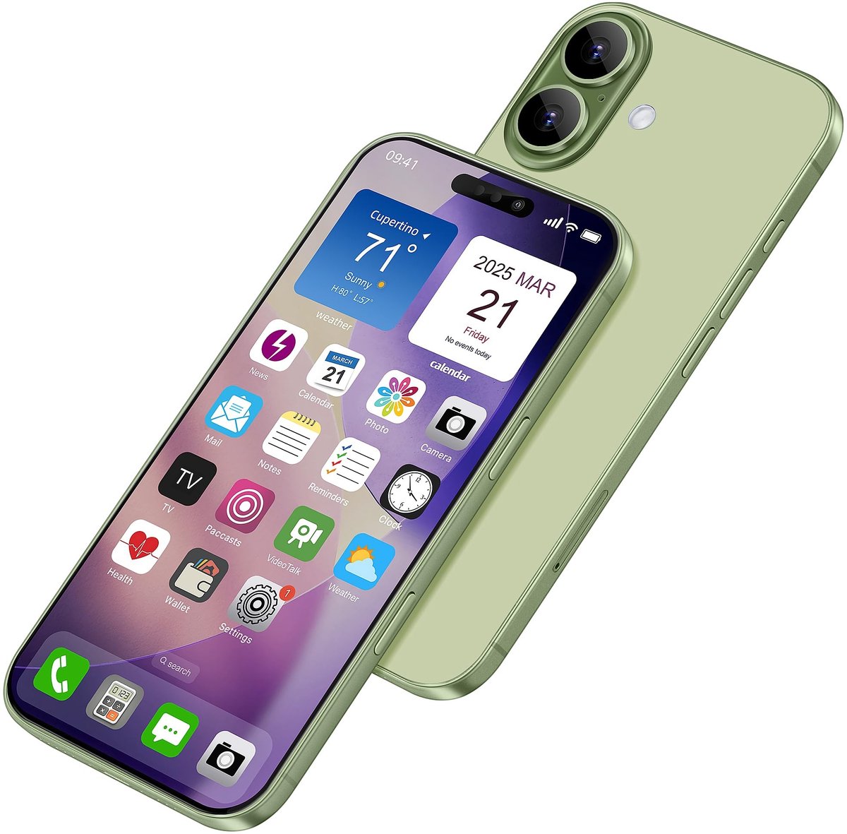 Dailygoods - Speelgoed Telefoon Replica - Niet Werkende Mobiele Telefoon 1:1