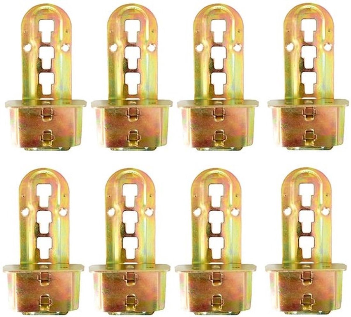 Bedverbindingsset - Verstelbare Bedverbinding voor Optimale Stabiliteit - Hoogwaardige Materialen - Versterkt Verbinden - Ideaal voor Slapen