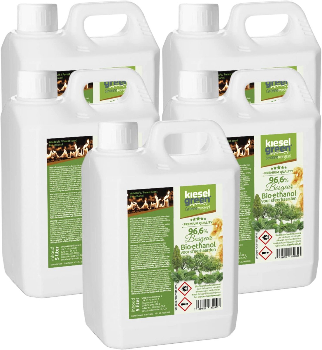 Dailygoods - Bioethanol 25 Liter - Geur voor Ethanolhaard