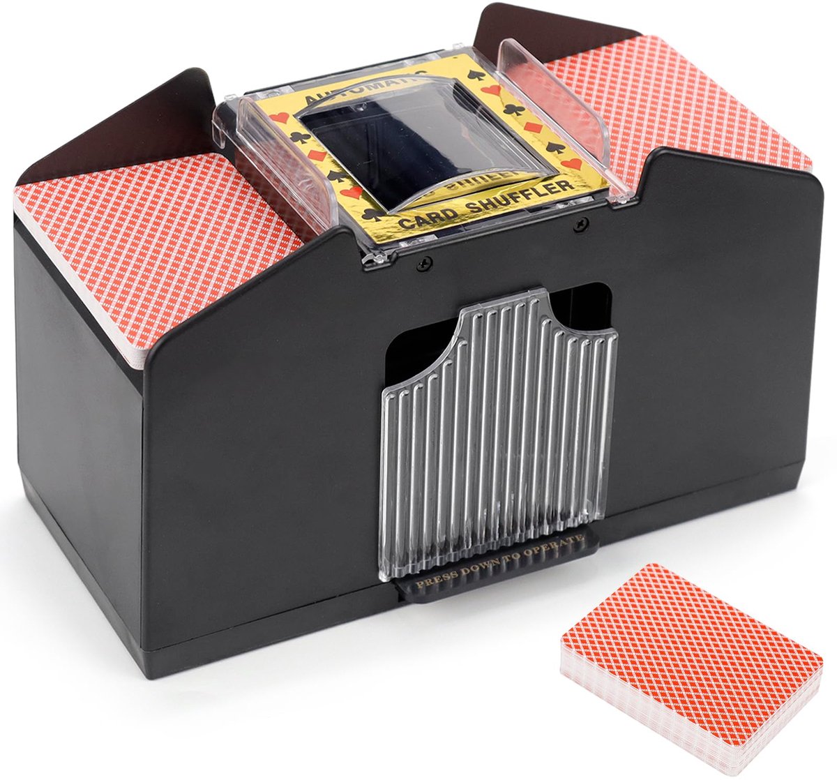 Dailygoods - Automatische Kaartmixer - Batterij Aangedreven voor Gezellige Spellen