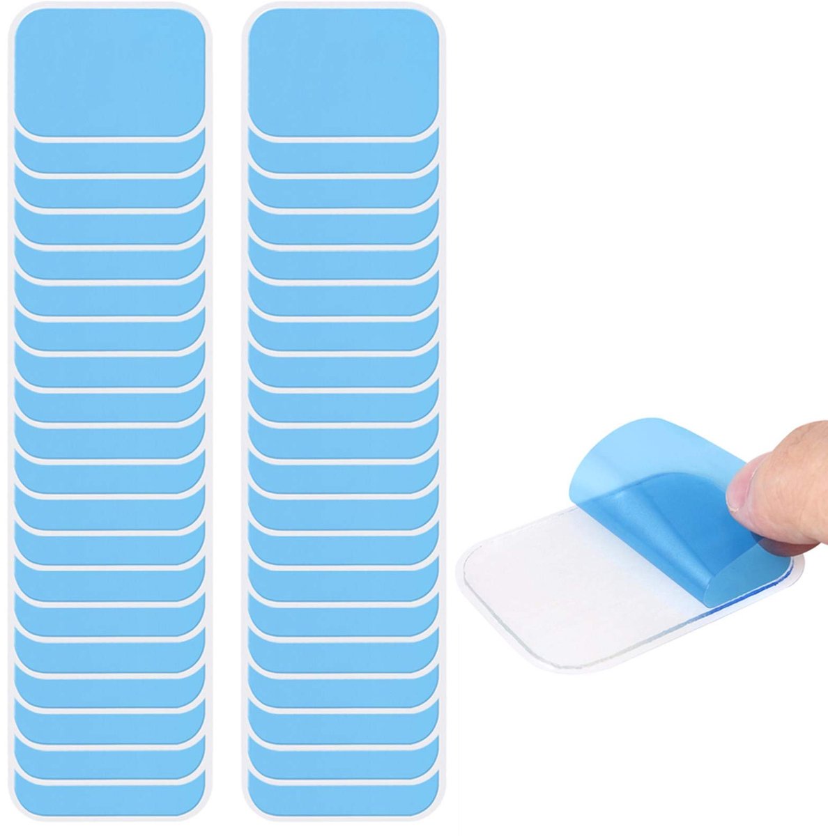 Dailygoods- Gel Pads 40pcs - Spierstimulatie - Herstel - Elektroden Pads - Elektrode Gel - Antislip