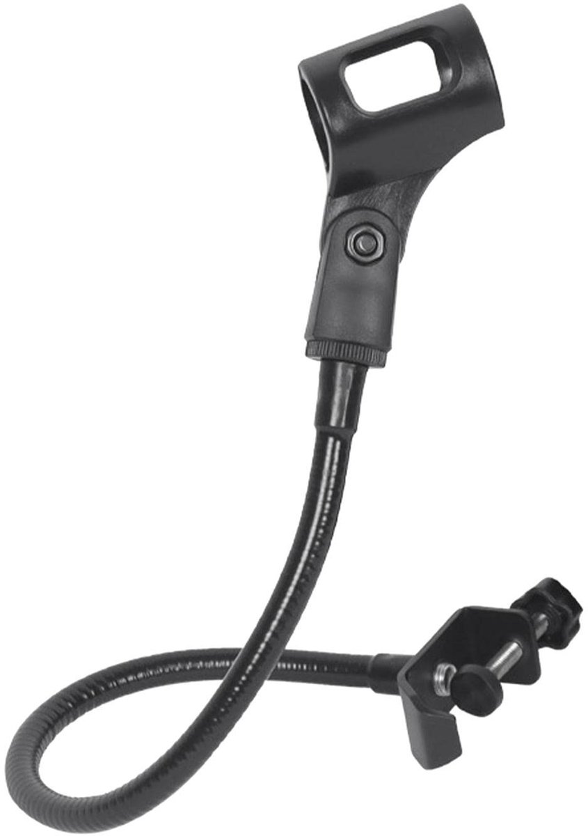 Dailygoods - Microfoonstandaard met 360 Graden Verstelbare Arm - Perfect voor Thuis en Kantoor