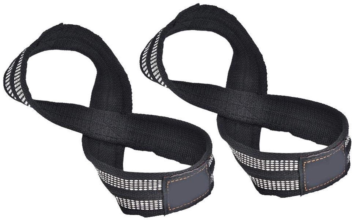 Dailygoods - Figuur 8 Gewichtheffen Strap - Polsband voor Powerlifting en Bodybuilding
