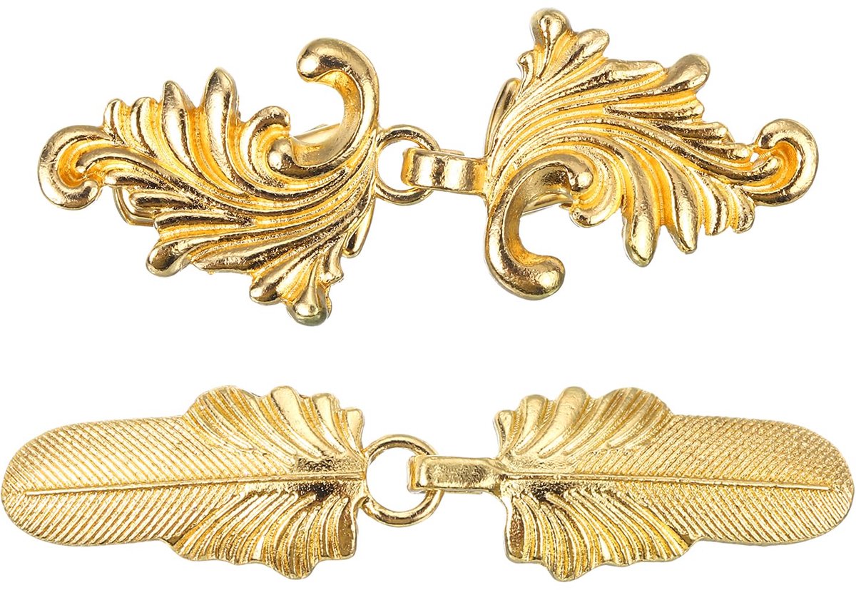 Dailygoods - Vintage Haarspeld Set voor Truien, Capes en Jurken - 2 Stuks