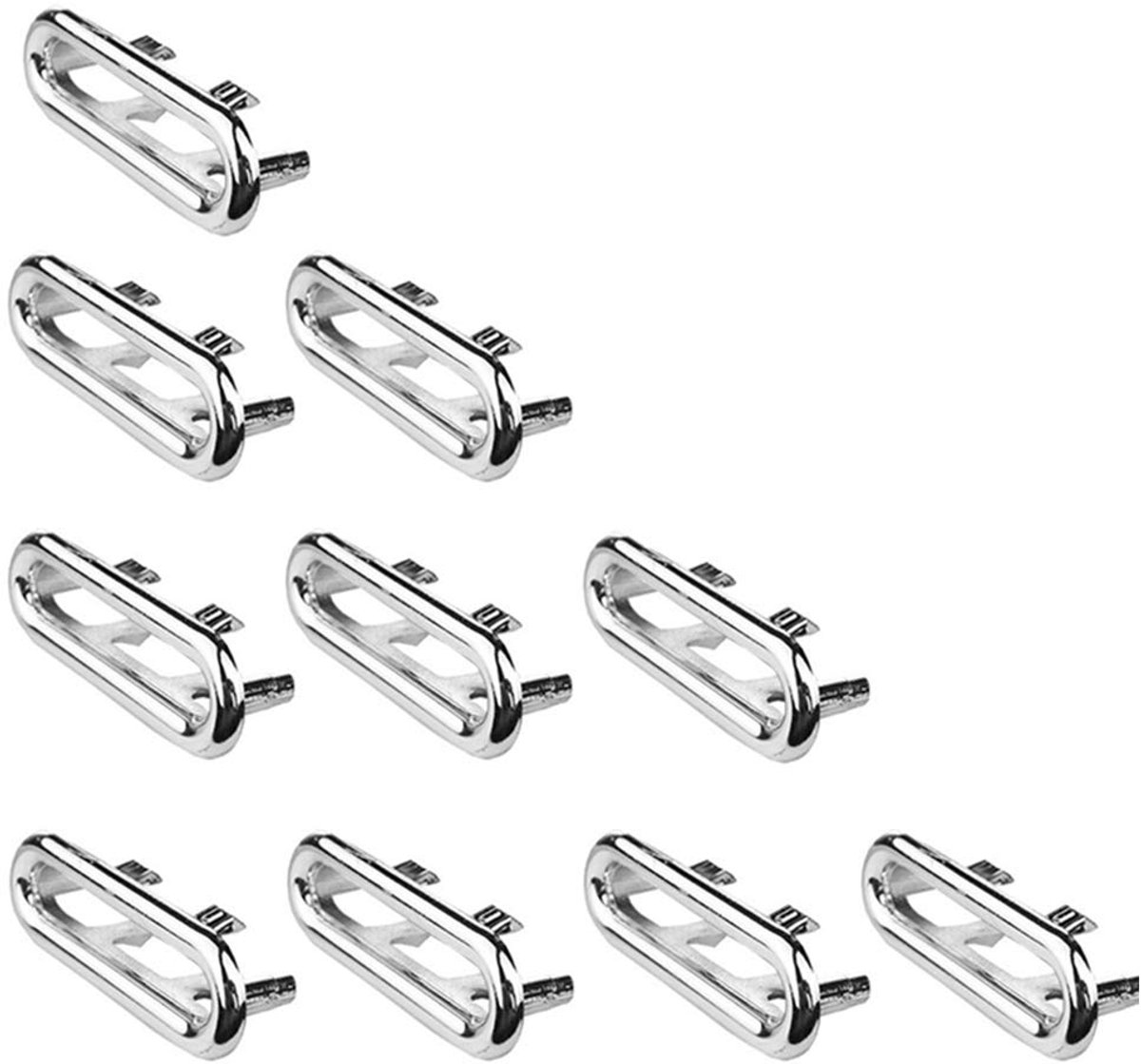 Dailygoods - Spoelbak Overloop Ring - 10 Stuks Keuken en Badkamer Trim