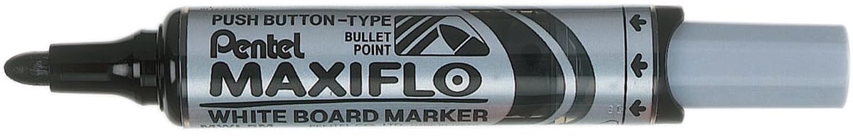 Dailygoods - Maxiflo MWL5M-AO Drywipe Marker - Zwart, Doos van 12