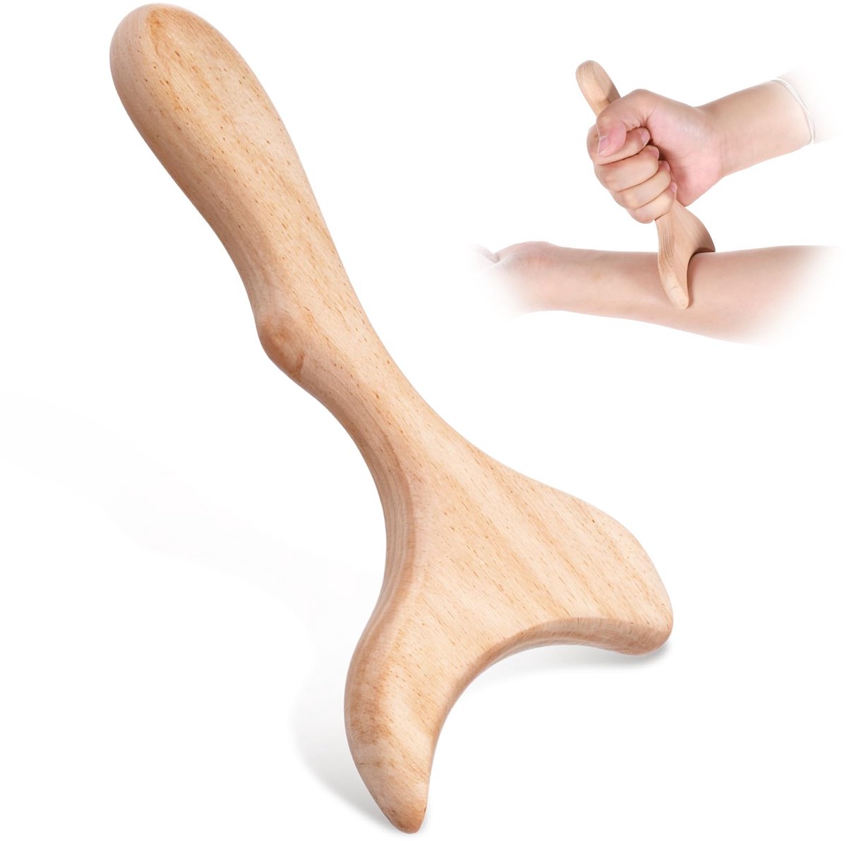 Dailygoods - Houten Therapie Massager - Lymfedrainage en Anti-Cellulite Tool