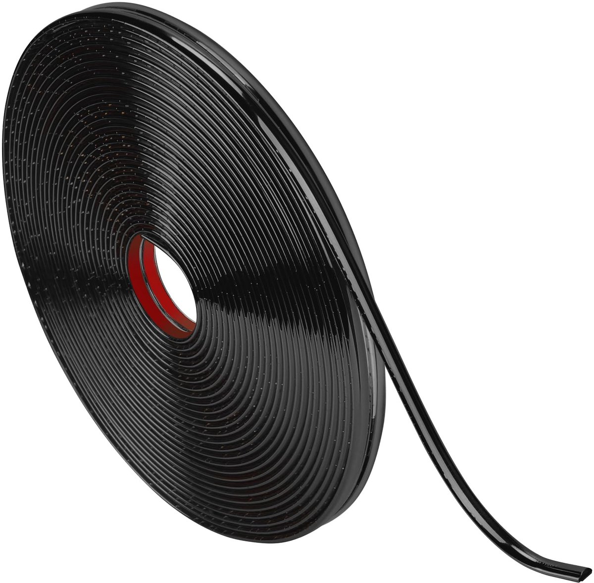 Dailygoods - 20 m Flexibele Decoratieve Lijst - Zelfklevende Zwarte Moulding voor Wanddecoratie