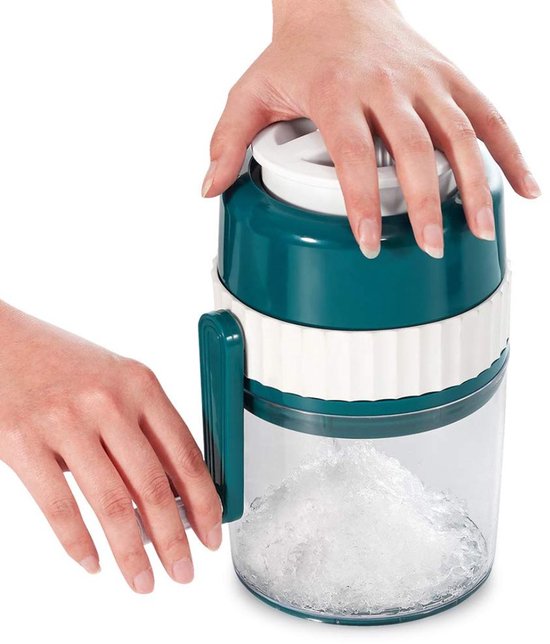 NIVA® Slush Machine - Slush Puppy Maker - Slushy Maker - Wit en Groen - 12cm x 12cm x 21cm van Niva — afbeelding 4