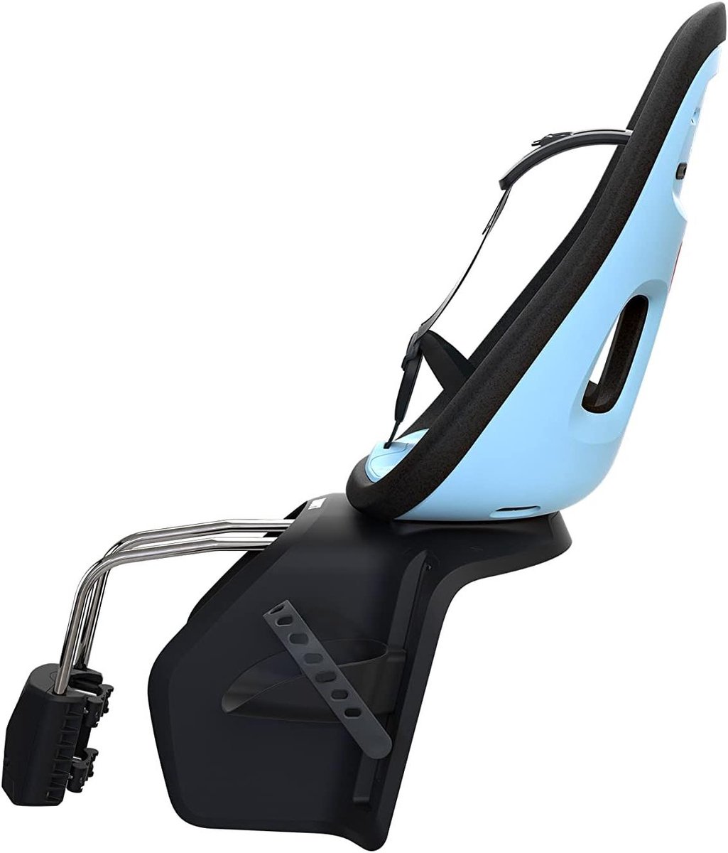 Kinderzitje Fiets - Fietsstoeltje Kinder - Veilig Fietsen - Framebevestiging - Tot 22kg - Aquamarijn