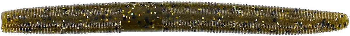 SnelShoppen - Senko Worm 10 cm Groen Pompoen Magie - 10 Stuks - Onmisbare Vissen Aas voor Zoetwater en Zeevisserij - Unisex Multi Gebruik