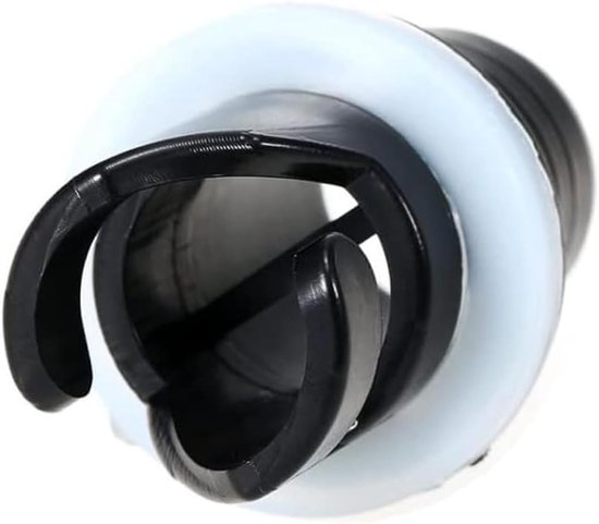 Voetpomp Ventieladapter - Luchtpomp Connector - Watersport Opblazen - Lekvrije Afdichting - 2 Stuks - Zwart — afbeelding 5