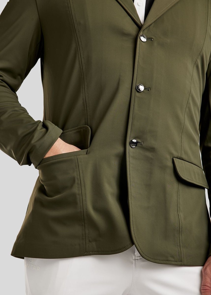 Montar FW25 MoJoe Competitiejas met Gunmetal details Olijf 50