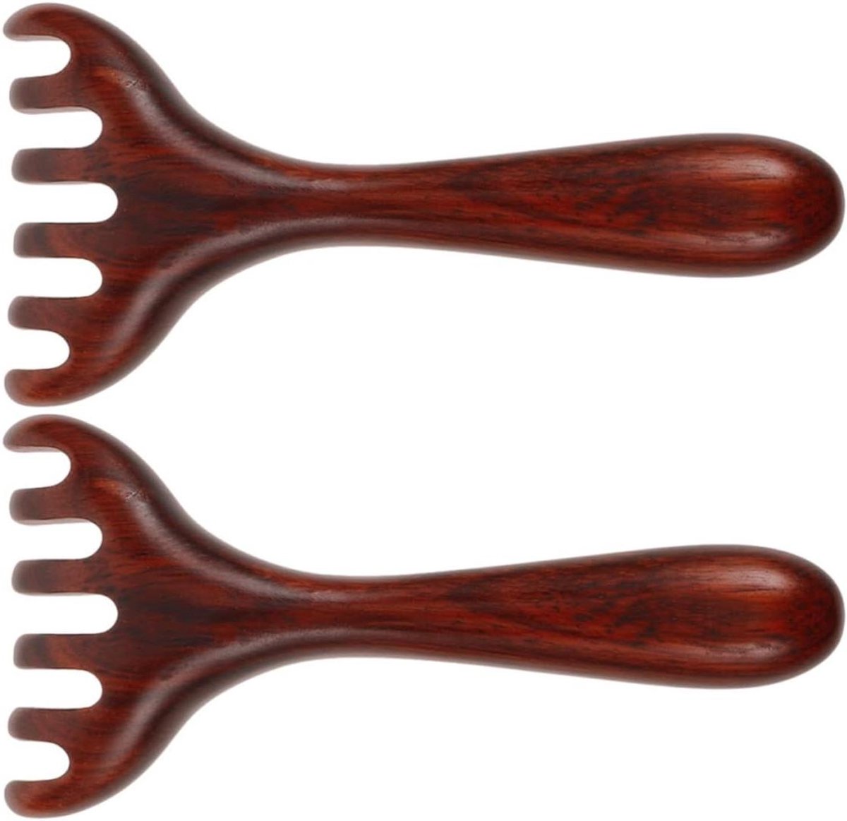 Houten Hoofdmassageapparaat - Houten Massagetool - Zelfmassage - Lange Ergonomische Handgreep - 145 cm - Bruin