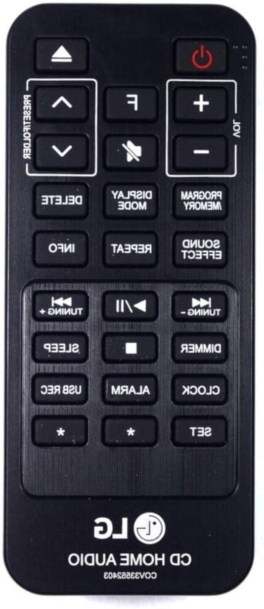 Afstandsbediening Vervanging - Afstandsbediening - TV Bediening - Originele Vervanging - 10 Meter - Zwart