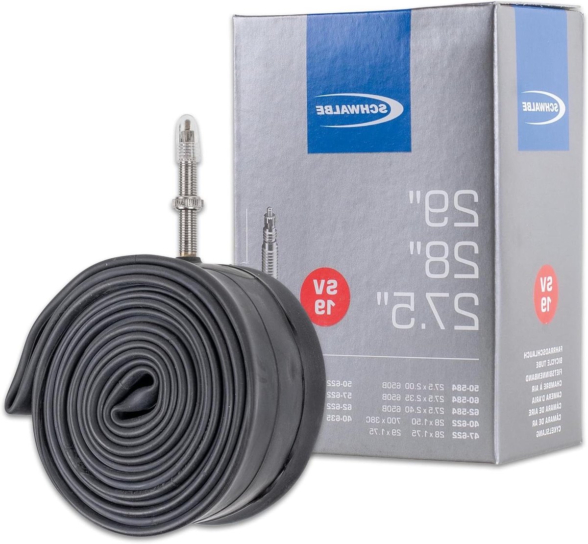 Binnenband Fiets - Binnenbanden Set - Fietsen Onderhoud - Optimale Werking - 28"-29" - Zwart