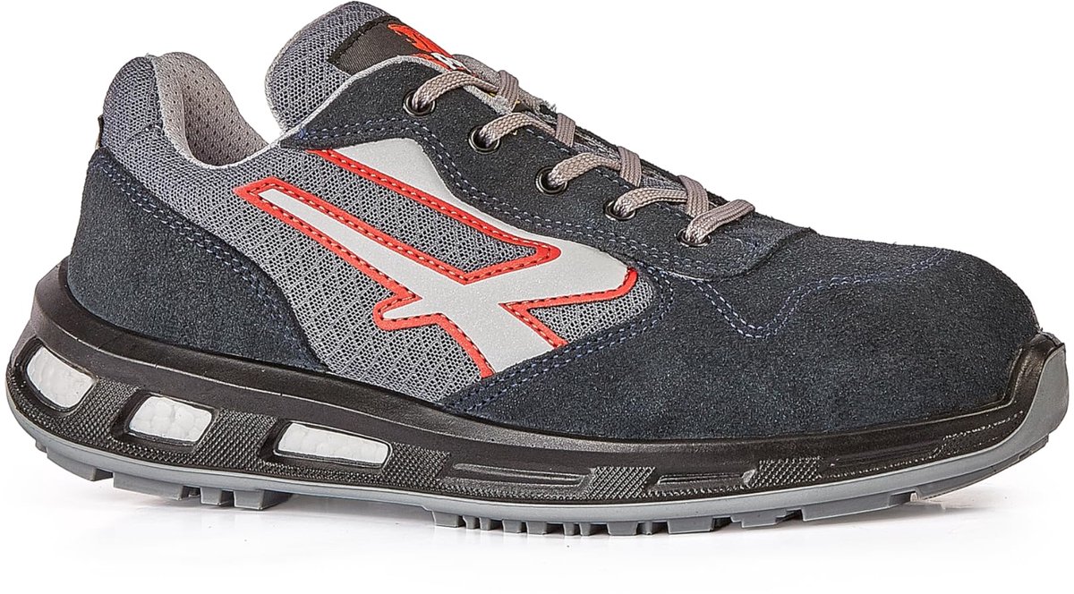 SnelShoppen - Uniseks Veiligheidsschoenen, Lichtgewicht Anti-lek Lederen Sneakers met Infinergy-inzetstuk, Flexibel en Comfortabel, Aluminium Neuskapp