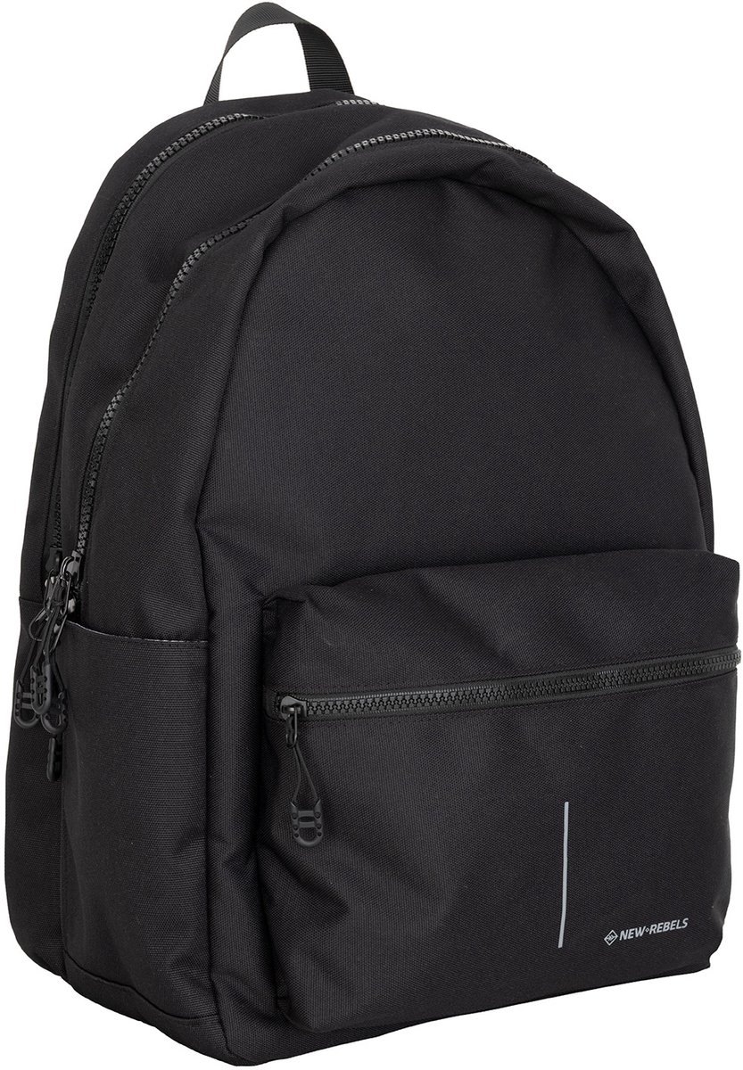 New Rebels Valor Hartley Rugtas 14 Inch Laptop Rugzak Schooltas 900D Polyester 30 x 25 x 45 cm zwart