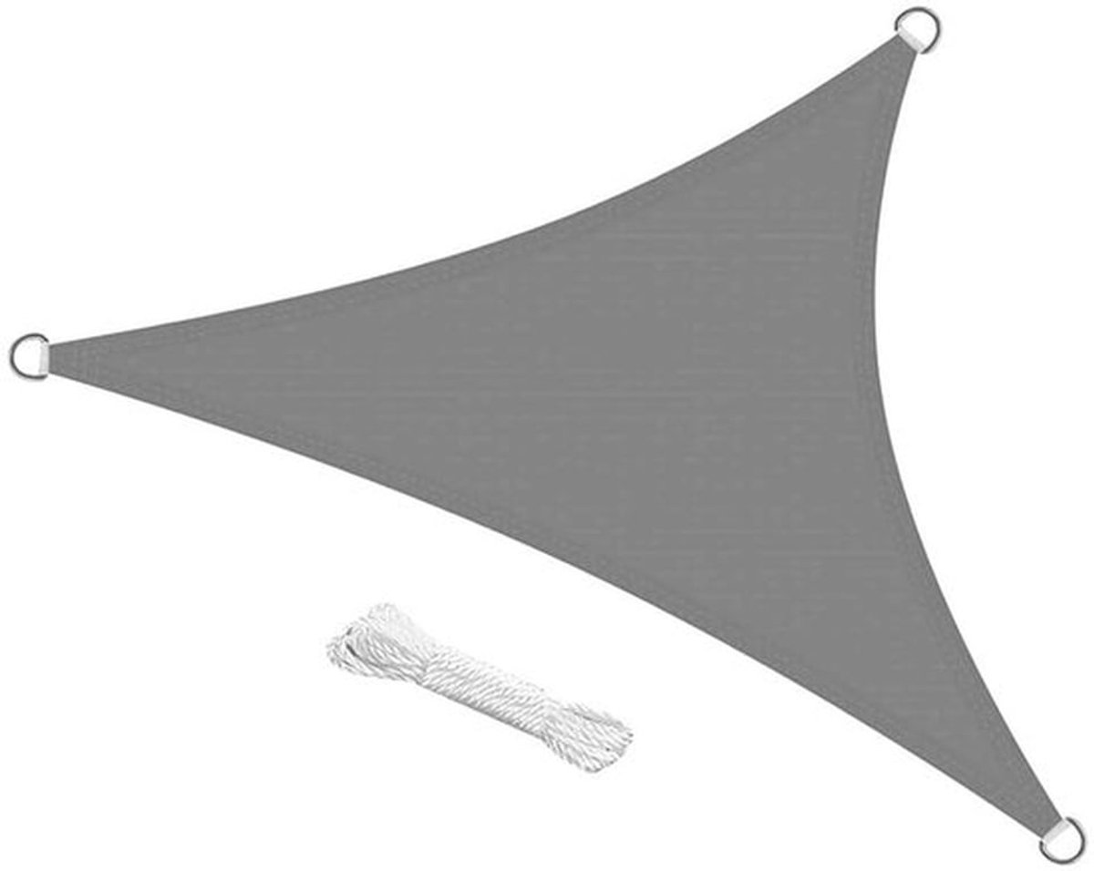 Zonnescherm Waterdicht - Driehoekig Zonnezeil 3 x 3 x 3 m - UV-bescherming - Oxford Stof - Voor Balkon/Terras/Tuin
