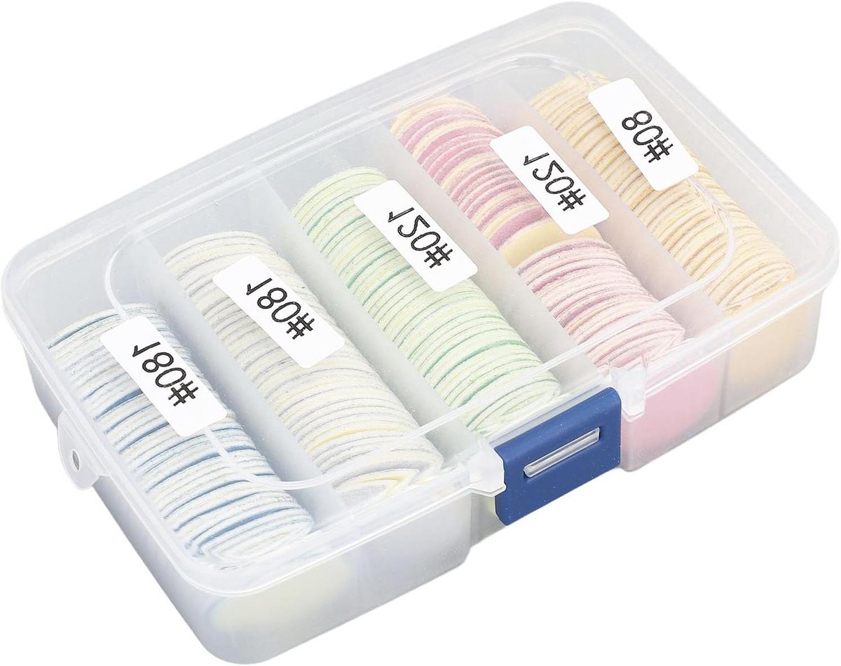 Voetschuurpapierschijven - Eeltverwijderaar Schijven - Voeten Glad Maken - 200 Stuks Set - 25 Mm - Niet Van Toepassing