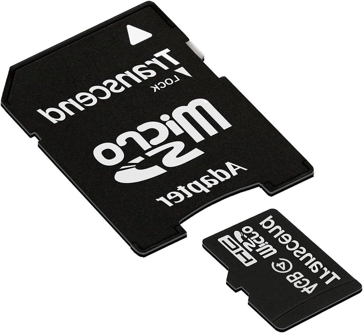 MicroSD Geheugenkaart - SD kaart Opslagkaart - Foto's Opslaan - Hardware Encryptie - 4 GB - Zwart