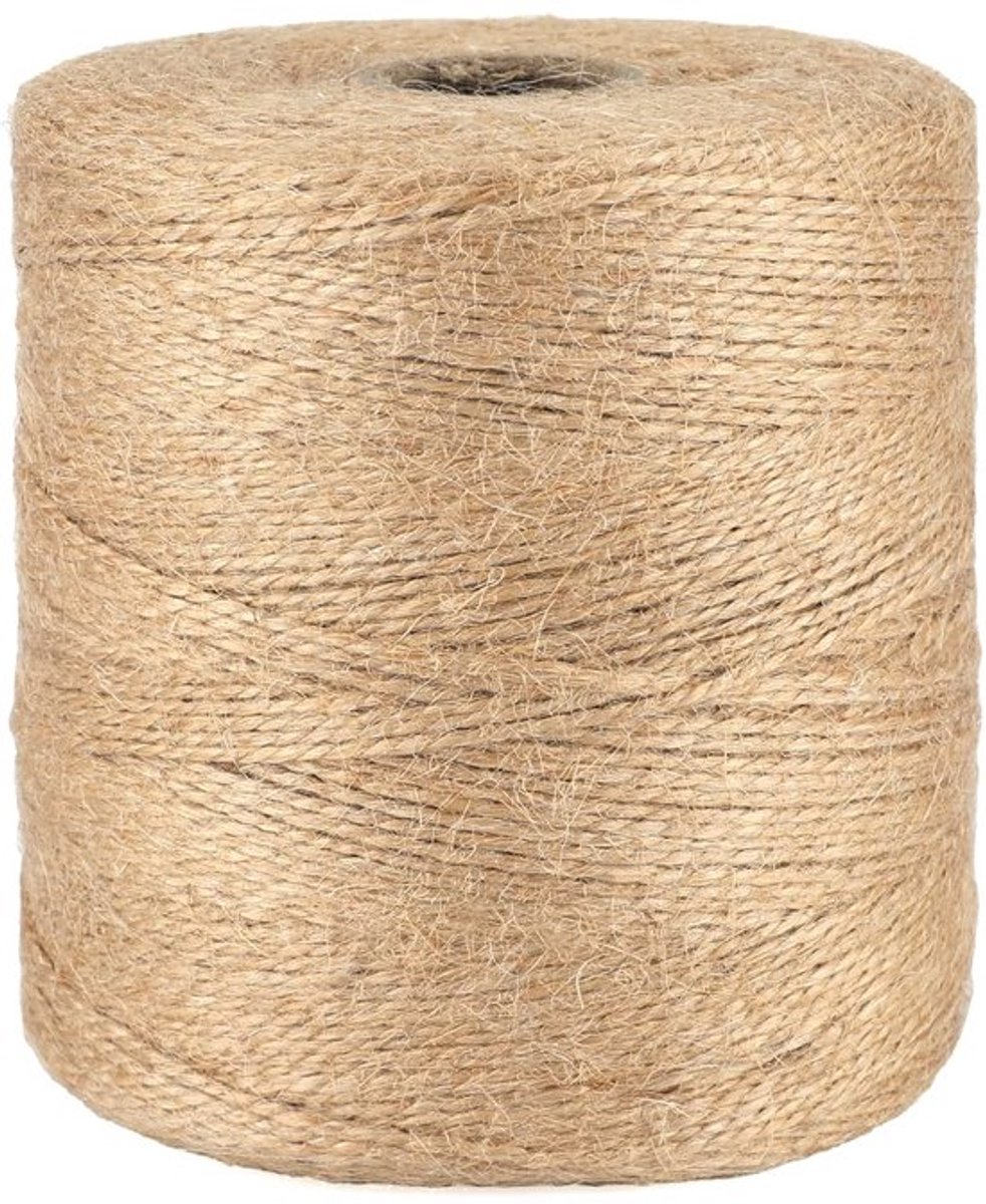 Dailygoody - Bruin jute koord 500 m, 1,5 mm