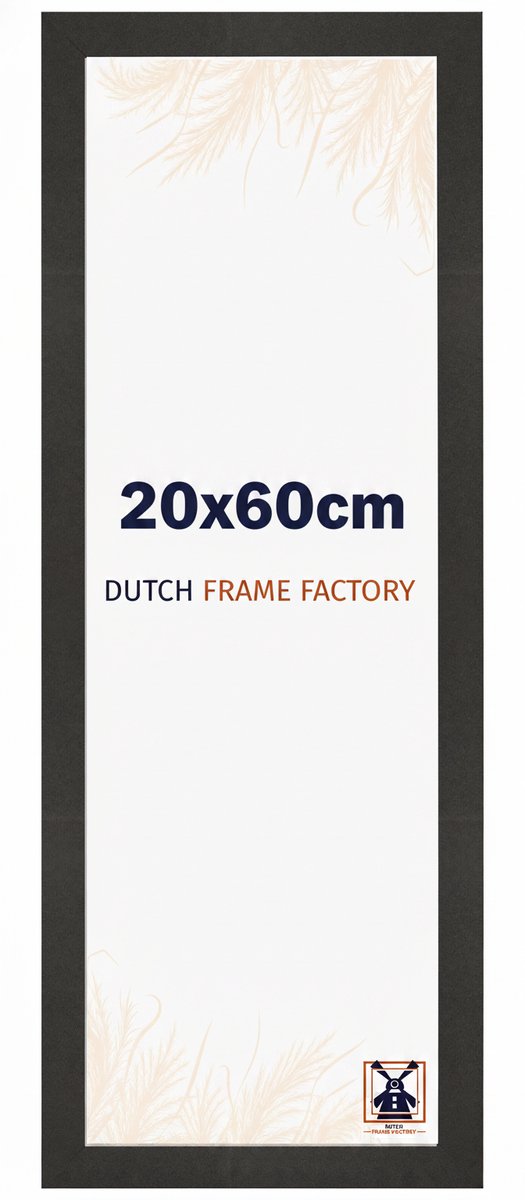 Fotolijst 75x98 cm - MDF - Donkerblauw - Benno