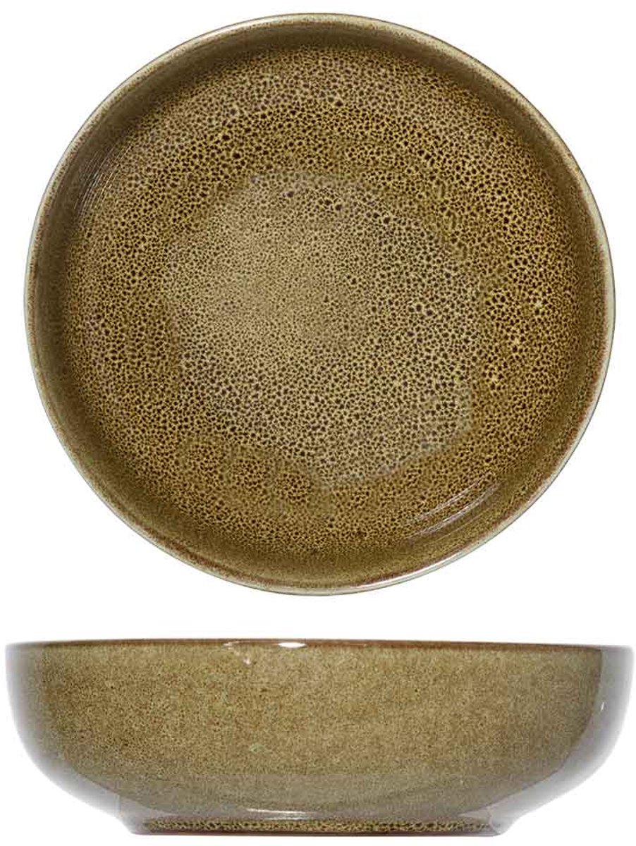 Cosy & Trendy Sparkling Brown Schaaltje D11.5xh3.8cm