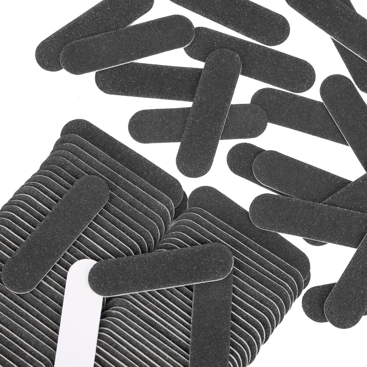 Nagelvijlen Dubbelzijdige Set Nagelvijl voor Vrouwen Meisjes Professionele Bulk Buffer Acryl 180/240 Grit Manicure Tool (zwart)