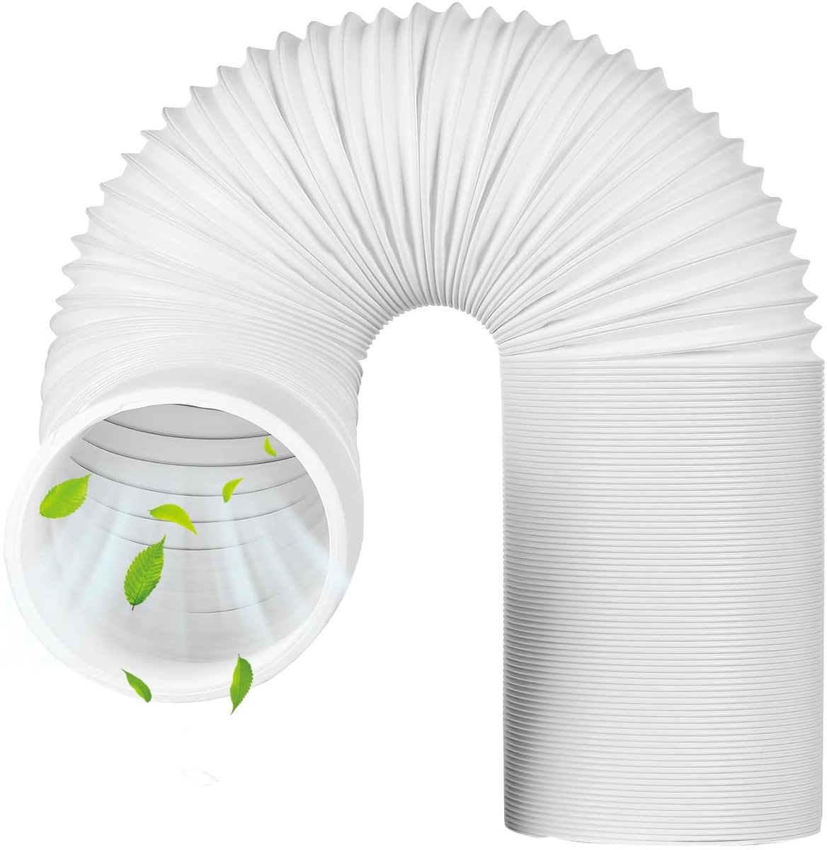 2 meter 150 mm diameter pvc-afvoerslang airconditioningsslang verlenging draagbare airconditioning afvoerslang voor airconditioning wasdroger afzuigkap