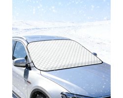 voorruit afdekking 145 x 96 cm voorruit afdekking zomer winter SUV ruitafdekking tegen sneeuw vorst stof zon UV vorstafdekking zonnescherm auto voorruit voor vrachtwagen