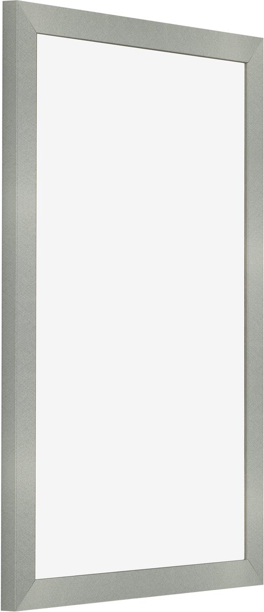 Fotolijst 60x90 cm - MDF - Aluminium Geborsteld - Benno