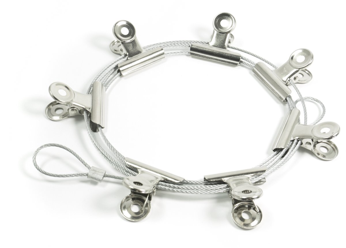 Photo Wire Clip Vario - incl 8 clips
