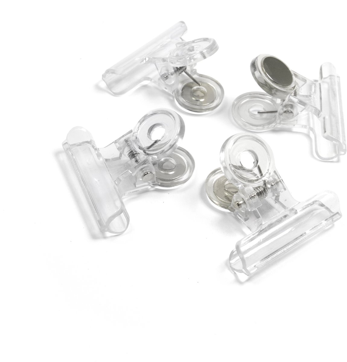 Magnet Clip Graffa Transparant - set of 4 pcs