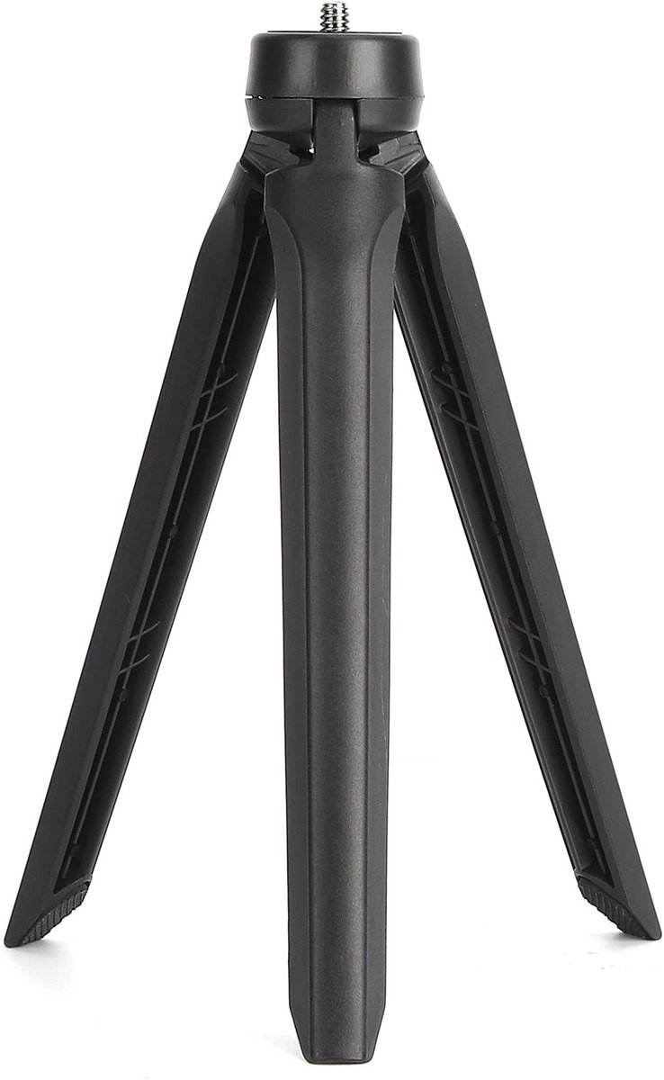 Dailygoods- Telefoonbeugel Mini - Stevig Statief - 1/4 inch Schroef - Lichtgewicht - Duurzaam - Geschikt voor Camera/Invullicht