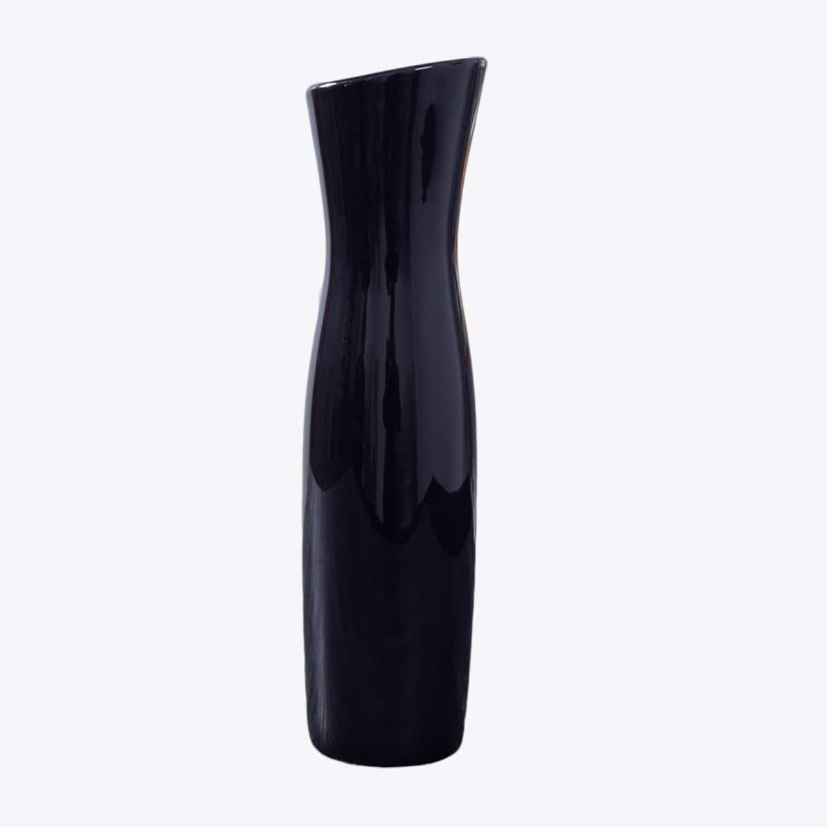 Simple Flower Stem Flower Art Small Fresh Flower Flower Arrangement Flower Table Decoration Flower bloem vaas (Color : Black)