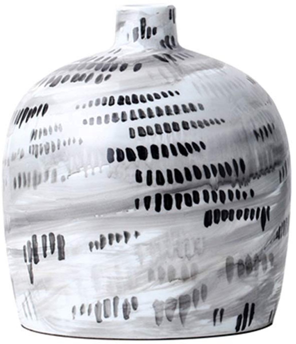 Keramische Simple Highgrade for decoratie Gift Ornamenten Art Home Living Room Slaapkamer Kantoor Flower bloem vaas (Size : Small)