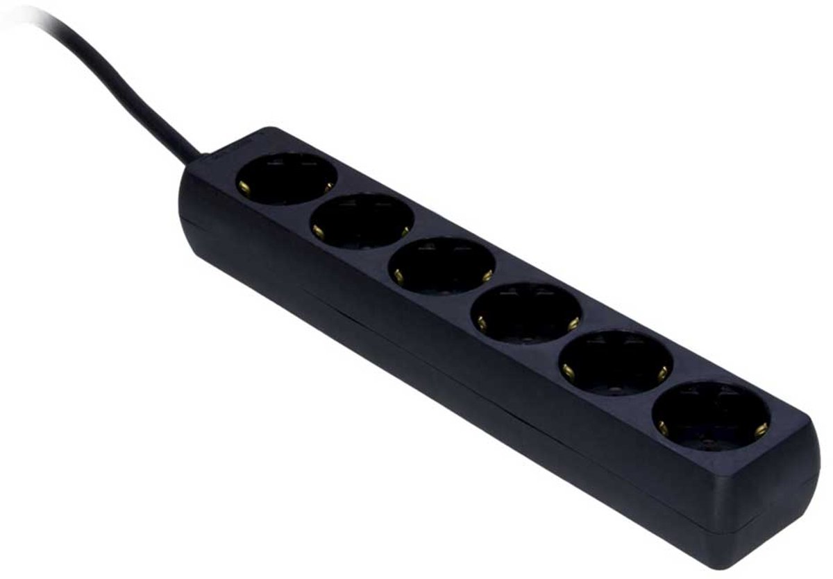 Procab PSC106 1.5G 6-voudige 1.5m stekkerdoos