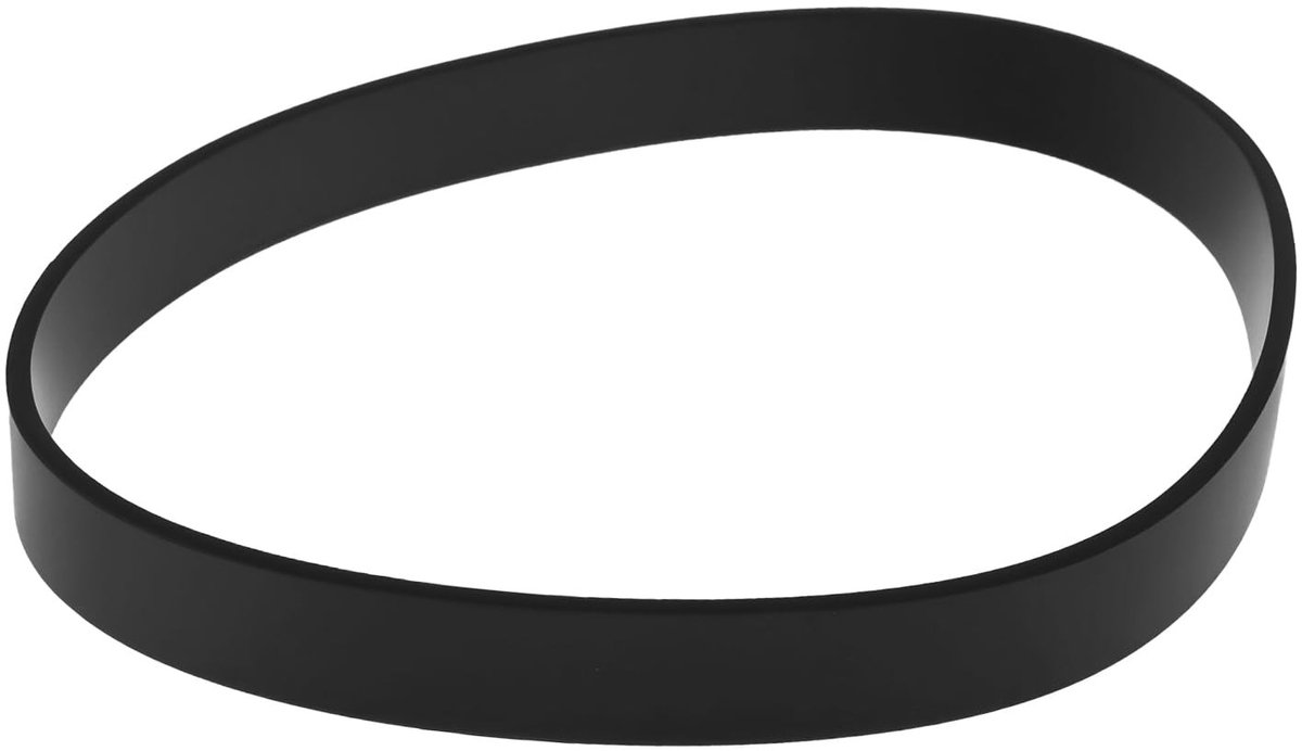 Dailygoods- Vacuüm Riem Vervanging 38 cm - Compatibel met Hoover Dual Power - Duurzaam Rubber - Eenvoudig te Installeren - Optimale Prestaties - Stofzuiger Riem
