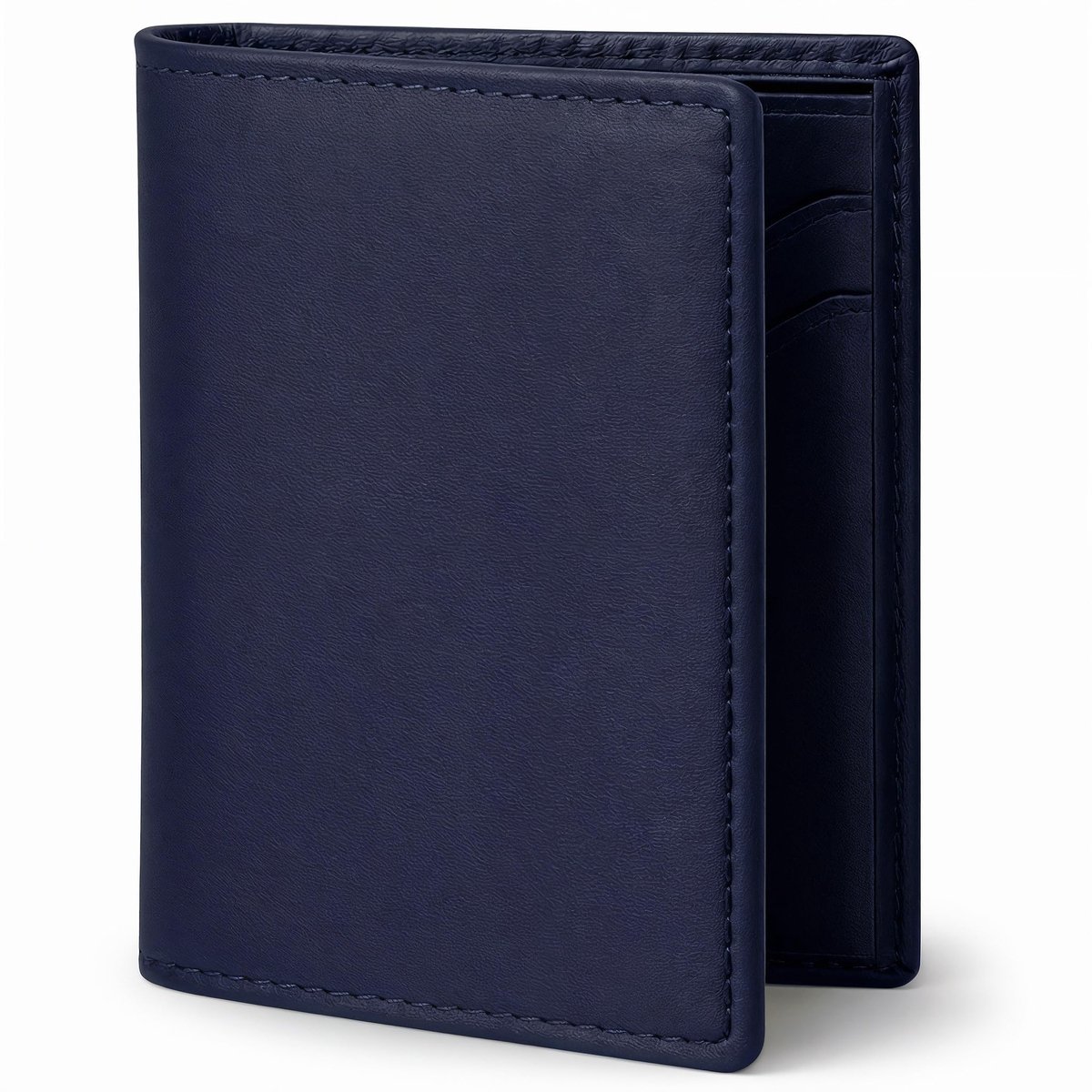 Dailygoods- Portemonnee Heren Klein - Leren Kaarthouder - RFID-bescherming - Minimalistisch Design - Compact - Elegant en Functioneel