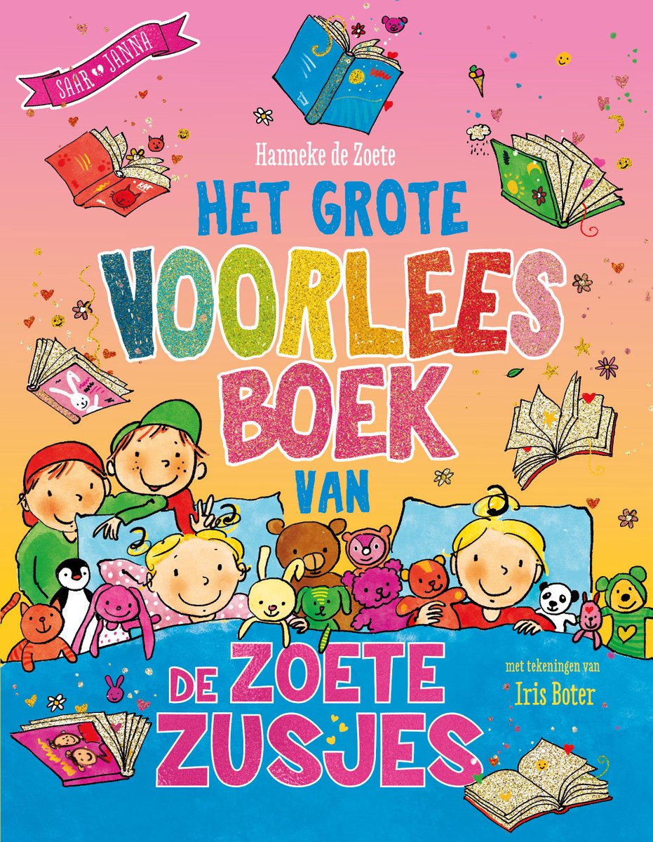 Omslag van De Zoete Zusjes - Het grote voorleesboek van de Zoete Zusjes